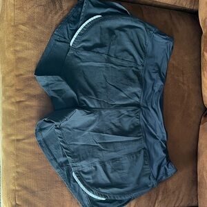 Black Athletic Lined Shorts - Zyia